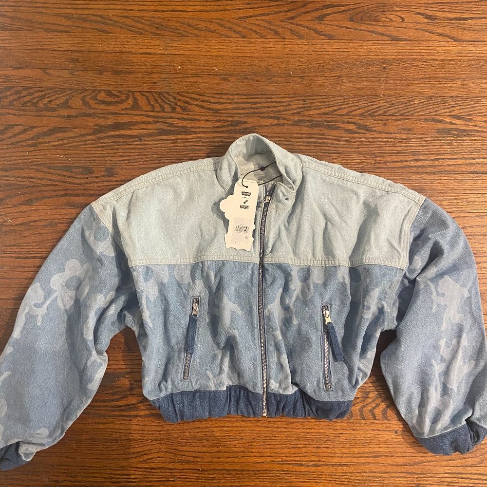 LEVI'S X NAOMI OSAKA - ZIP UP TRUCKER JACKET - Size S - NWT